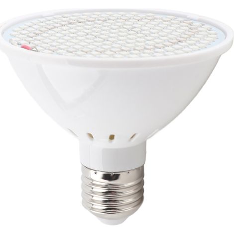 Lampe de croissance pour plantes E27 8W 200 LED, idéale pour les jardins, les serres et les semis (85V-265V). (1/5)