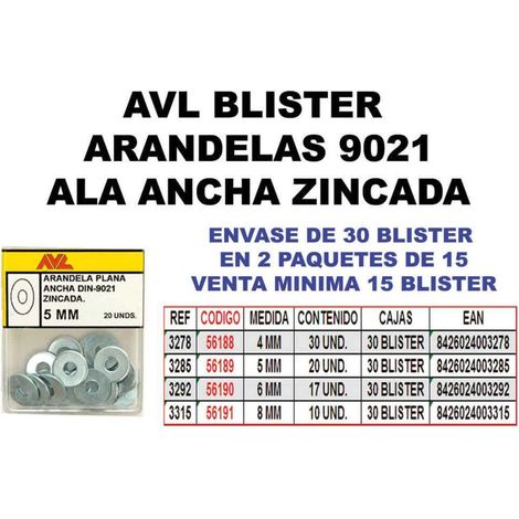 Arandela DIN 9021 - M5