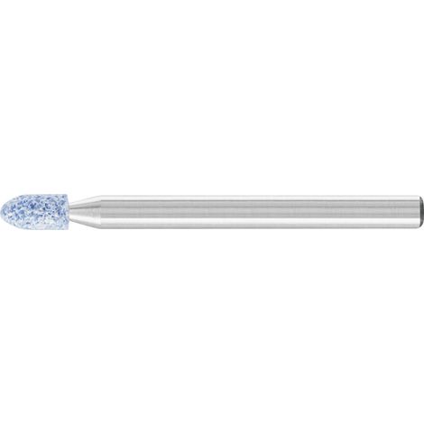PFERD TOOLS TOUGH Schleifstift Spitzbogen Ø 3x6 mm Schaft-Ø 3 mm CO60 für schwer zerspanbare Werkstoffe 10 Stk (1/4)