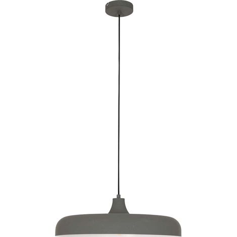 Steinhauer - hängeleuchte - Krisip - grau - metall - Ø 50cm - E27 (1/5)