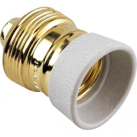 Attacco E27 Ottone V Raccordo ø 10 mm