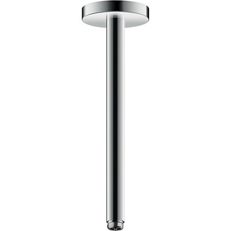 Bras de douche S 300 mm plafond nickel brossé