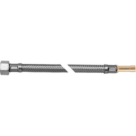 Universal Flexibler Trinkwasserschlauch 592450 500mm, 1/2" IG Überwurfmutterx10mm Stutzen