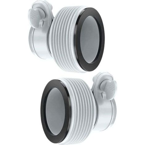 Intex B Pool-Schlauchadapter – 3,2 cm auf 3,8 cm Umrüstung – Ersatzteil, kompatibel mit allen Filtern und Pumpen