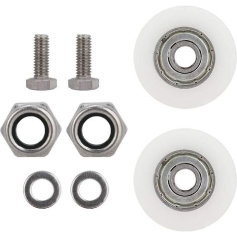 Roulettes de porte de serre, robustes et durables, faciles à pousser et à tirer pour porte de serre (1/5)