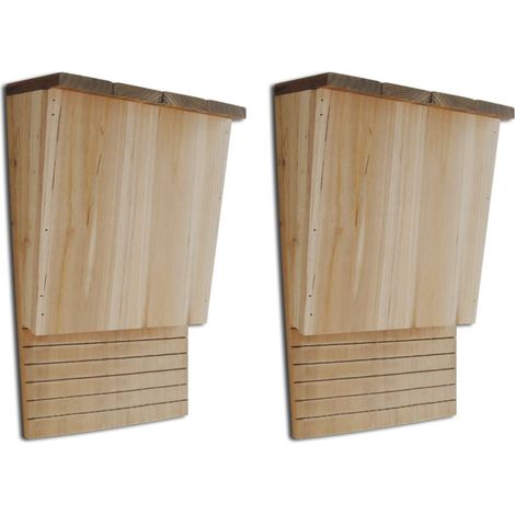 Casas para murciélagos 2 unidades 22x12x34 cm