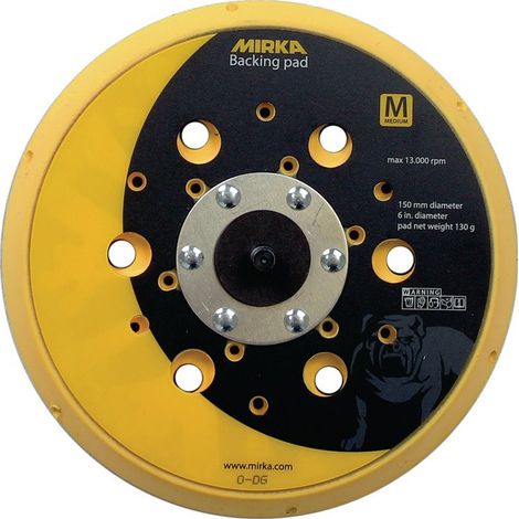 Patin de ponçage Abranet D.150mm 5/16 pouce MIRKA