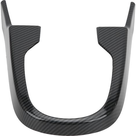Garniture de panneau de levier de vitesses de console centrale, cache de boîte de vitesses compatible avec Honda Fit/Jazz 2014-2018, couleur fibre de carbone (1/5)