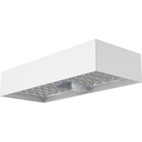 Applique bianca VELAMP dal design moderno con luce LED da 12W. (1/5)