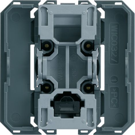 Interrupteur gallery inverseur Inter BP 2 modules signal exterieur HAGER WXF023