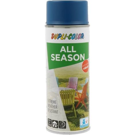 Bombe de peinture - Extra robuste - Bleu gentiane - RAL 5010 - Mate - Tous supports - All season