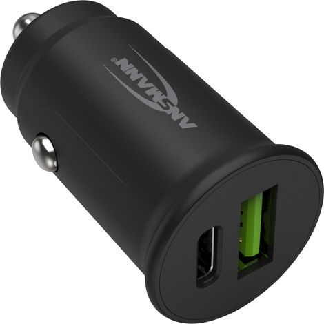 ANSMANN In-Car-Charger - USB-Kfz Ladegerät 30W für Smartphone, Tablet, etc.