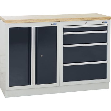 FRANKEL kaiserkraft, Armoire modulaire, 1 armoire, 4 tiroirs,