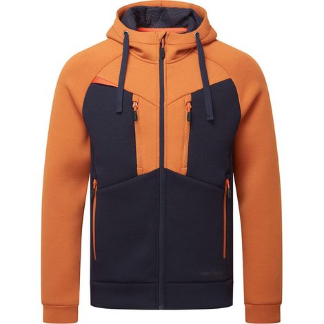 Kapuzensweatshirt Dx4 - Größe L - Rostfarben - Portwest