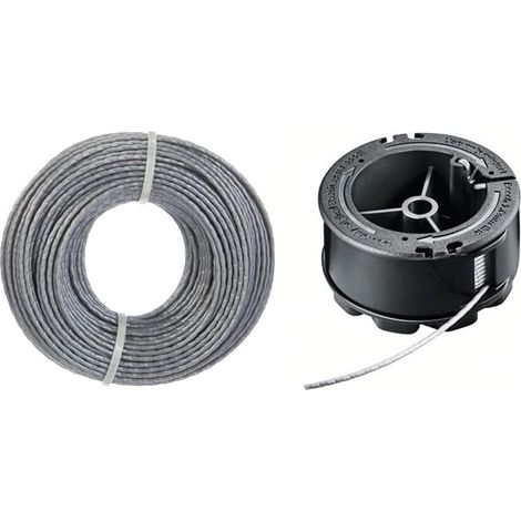 Bobine de recharge de fil de coupe-bordures DIY pour tous les fils de coupe-bordures actuels, F016800351, recharge de 24 m et bobine de fil intégrée pour coupe-bordures - RAPANDA