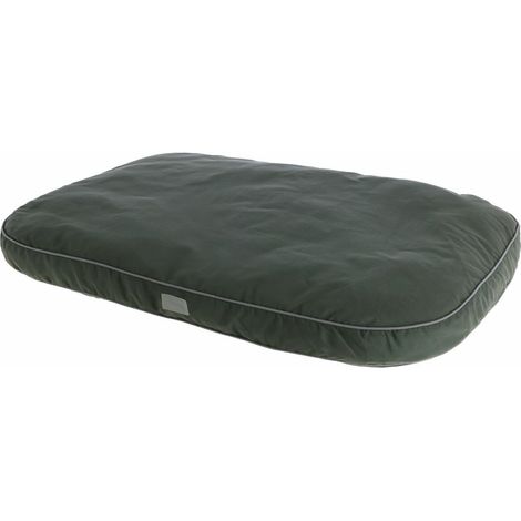KERBL - Letto per cane L - 100 x 70 x 11 cm - Cuscino JEROME - Verde scuro - - (1/5)