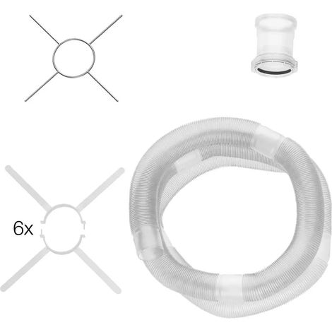 Bosch Accessori scarico fumi FC-Set-F110 Pacchetto base tubo flessibile d:110 mm, L:25m, 7738112694