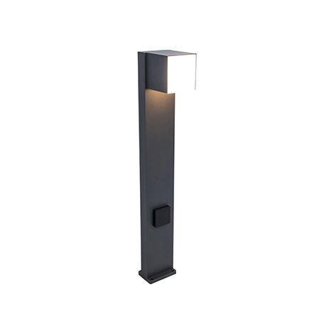 Lampada da giardino a LED Cuba Anthracite con portalampada, testa orientabile, 12W IP54 3000K Lutec 7193805118 (1/2)