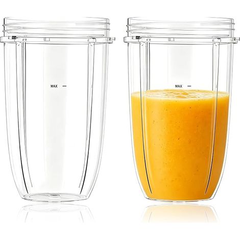 2 Pack 700ml Replacement Blender Cup Blender Accessories Replacement Accessories Compatible with 600W/900W Smoothie Tumbler, Accessories for (1/5)