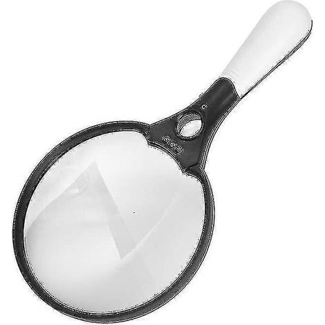 Loupe avec éclairage, loupe extra large de 13,7 cm (5,4 pouces), 3 LED lumineuses (1/5)