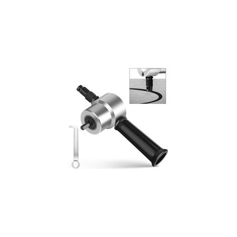 Outil de cisaillement robuste en alliage de métal avec double poignée ergonomique interchangeable pour une coupe précise de feuille ergonomique (1/5)