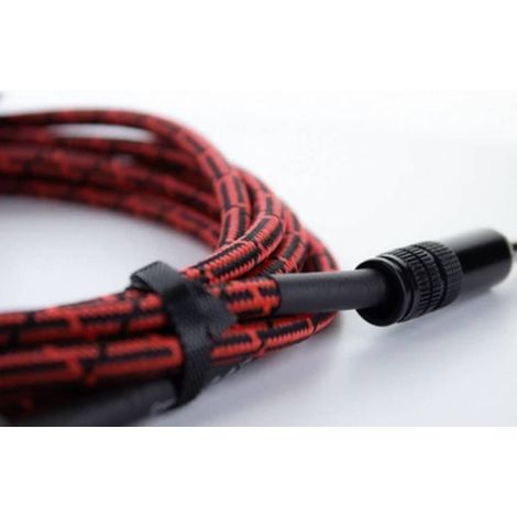 Cordial 14772 Jack Audio Cavo [1x Spina jack da 6.3 mm (mono) - 1x Spina jack da 6.3 mm (mono)] 1.50 m Nero, Rosso Rive (1/5)