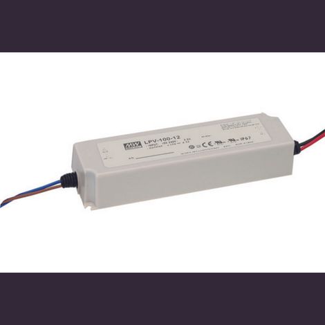 Driver LED Mean Well LPV-100-12 12 V DC 8,5 A