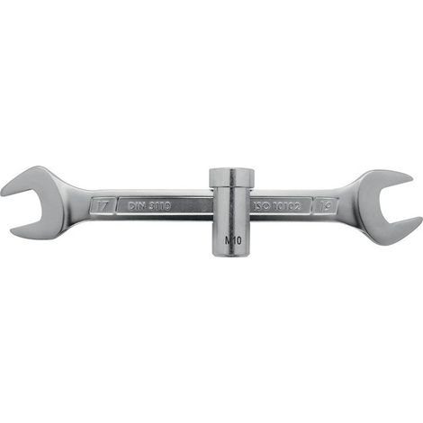 Llave express longitud 223 mm apertura llave 17 x 19 mm m10 cromo PROMAT