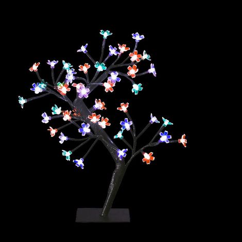 Prunus árbol de luz de interior H45cm 48 LED + transformador - Feeric lights & christmas (1/2)