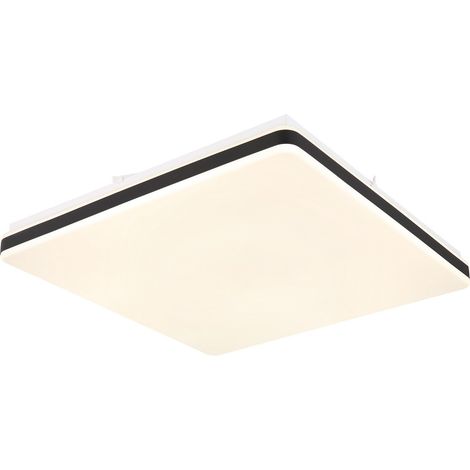 Globo - plafonnier - Ully - blanc - métal - LED - 48025OBSH