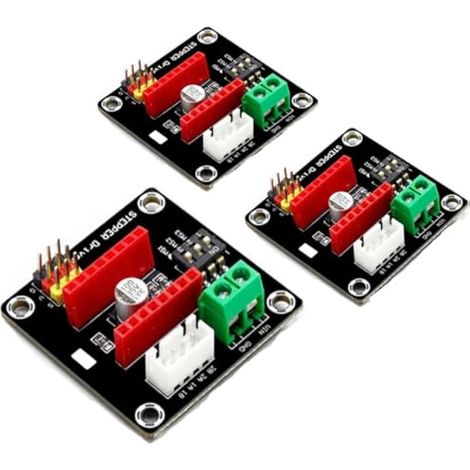Module de protection pour imprimante 3D DRV8825/A4988, module de contrôle, petit format, stable, pour imprimante 3D DIY (lot de 2) (1/5)