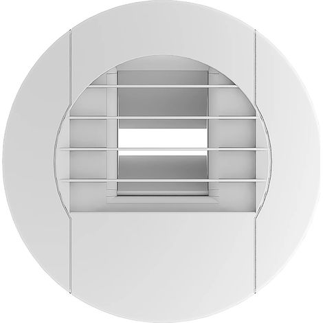 Bocca VMC Igromisurabile Behc.p 15-45/135 - Cucina - ø 125mm - 15 a 45 m³/h - Pulsante push