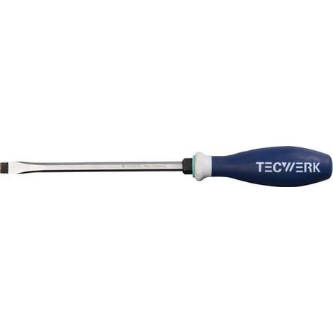 TECWERK Schraubendreher Schneiden-B.10mm Klingen-L.175mm 3K-Griff 6-KT.-Kl./Ans.TECWERK