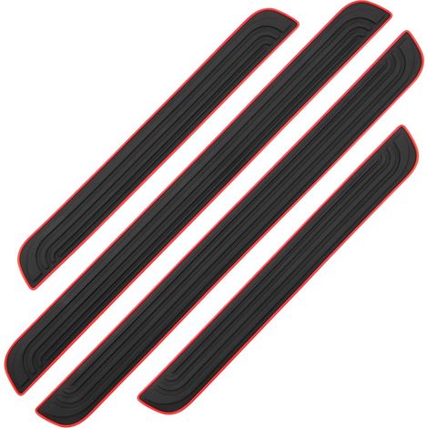 4 PCS PORTE PLAQUE PLIQUES PLIQUES POUR LA VOITURE UNIVERSEUX SILL SCUF COURT (1/5)