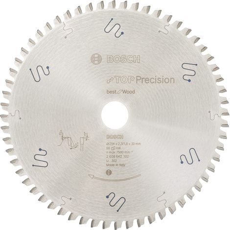 Lame de scie circulaire 254 x 30 x 2,3 mm 60 (1/5)