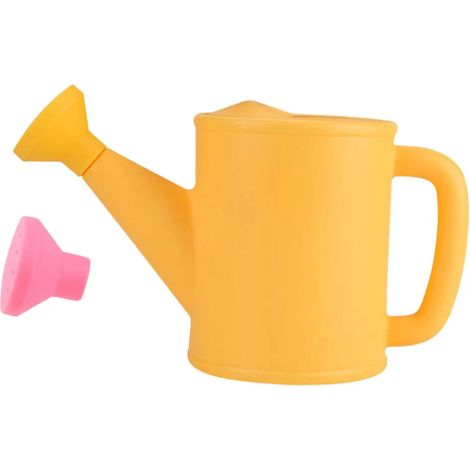 Petite douchette avec pommeau de douche ergonomique jaune (1/5)
