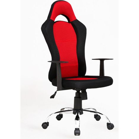Sillas de escritorio - Silla Laky - Rojo
