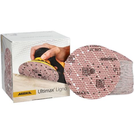 Mirka Schleifscheibe ULTIMAX LIGNO 150mm Grip Multifit P180 100 Stück UL6M109918 (1/5)