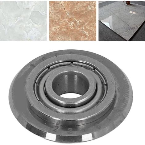 Manueller Fliesenschneiderkopf mit 10.000 Metern Länge, Zubehör: T-förmiges Schneidrad aus Aluminium in Industriequalität, geeignet zum Schneiden von Fliesen mit einer Dicke von 2 bis 20 mm (1 Satz). (1/5)