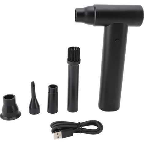 Mini cordless portable air blower, 120,000 RPM, USB charger, powerful turbine duster for outdoor sports, camping, and travel (1/5)