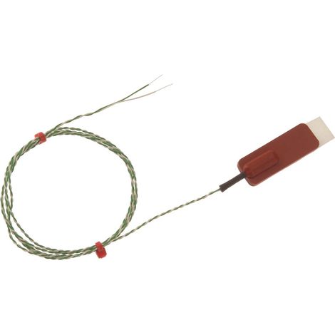 Thermocouple type K, L 40mm, +150°C max à Câble ( Prix pour 1 )