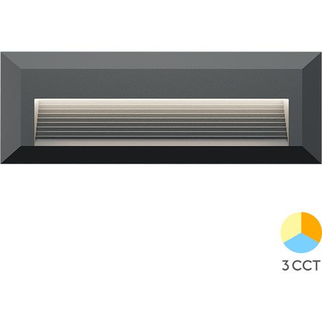 Applique murale LED VEKTA-B 3en1 3W 180lm IP65 Gris (1/5)