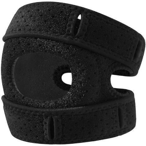 Sangle rotulienne-tendineuse ajustable pour le sport, antidérapante, stabilisatrice de genou pour coureurs et volley-ball (1/5)