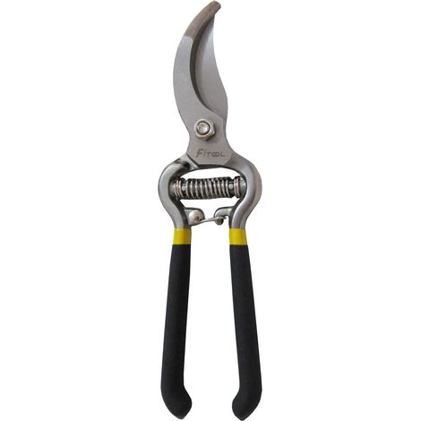 Sécateur manuel forgé avec capacité de coupe de 1,6 cm, poignée ergonomique avec poignée douce, sécateur de 20,3 cm (Bypass) (1/5)