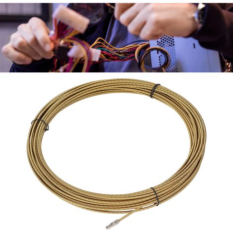 Tire-câbles électriques pour câbles, fils et câbles encastrés en acier à ressort de 20 m, tire-câbles métalliques (1/5)