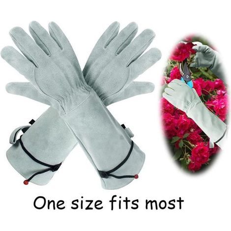 Gardening Gloves - Thorn-Proof Protection - Comfort & Durability - One Size 42cm (1/4)