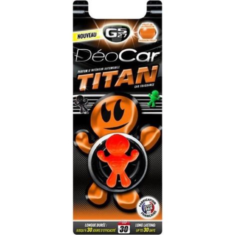 Désodorisant voiture déocar titan, fruit de la passion - GS27 (1/3)