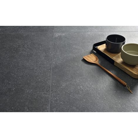Soignies – Baldosa porcelánica efecto piedra azul · interior y exterior - Grafito - 60x60 cm · 20 mm - Palet completo (1/5)