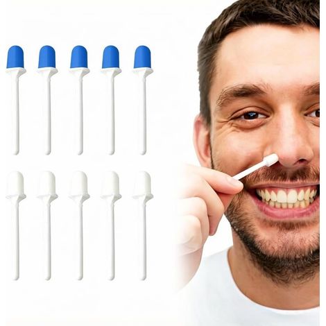 10 Pièces Nose and Ear Wax Kit pour Hommes et Femmes Bâtons de Cire Préemballés Prêtes à L'emploi pour Epilation du Nez et des Oreilles Epilation Sûre Rapide Sans Douleur (1/5)