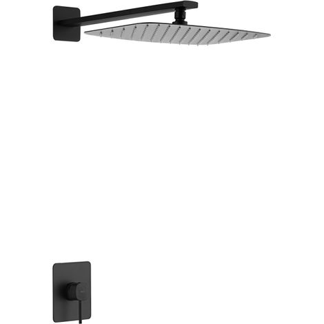 IMEX SRF065/NG FIRENZE-SASSARI Kit Monomando Ducha Con Rociador Negro - ref: SRF065/NG (1/2)